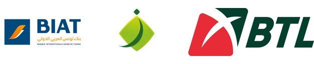 Virement bancaire — BIAT, Zitouna, BTL